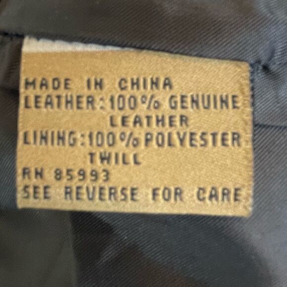 Rem Garson Vintage Leather Pants - Picture 3 of 4